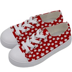 Cute Canada Shoes  Kids  Low Top Canvas Sneakers by CanadaSouvenirs