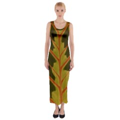 Amaranthus Fitted Maxi Dress by DeneWestUK