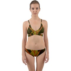 Amaranthus Wrap Around Bikini Set by DeneWestUK