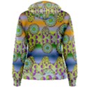 Amoeba Flowers Women s Pullover Hoodie View2