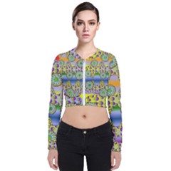 Amoeba Flowers Bomber Jacket by CosmicEsoteric