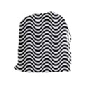 Wave Pattern Wavy Water Seamless Drawstring Pouches (Extra Large) View1