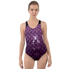 Sphere 3d Geometry Math Design Cut-out Back One Piece Swimsuit by Celenk