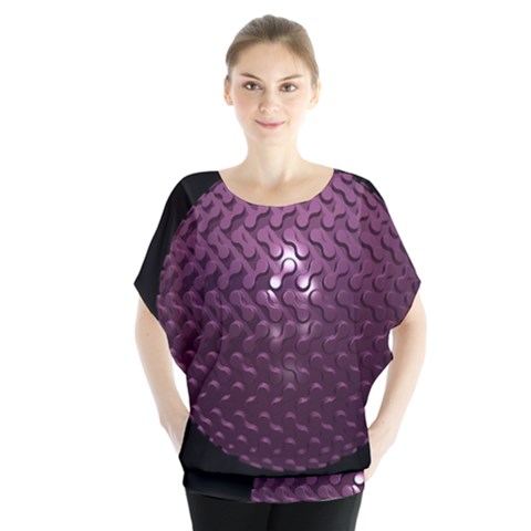 Sphere 3d Geometry Math Design Blouse by Celenk