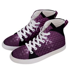 Sphere 3d Geometry Math Design Men s Hi-top Skate Sneakers