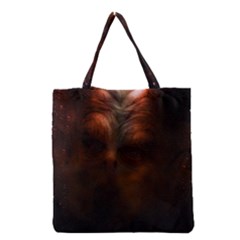 Monster Demon Devil Scary Horror Grocery Tote Bag by Celenk