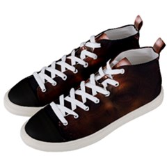 Monster Demon Devil Scary Horror Men s Mid-top Canvas Sneakers