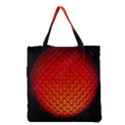 Sphere 3d Geometry Structure Grocery Tote Bag View2