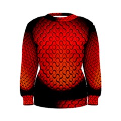 Sphere 3d Geometry Structure Women s Sweatshirt by Celenk