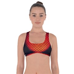 Sphere 3d Geometry Structure Got No Strings Sports Bra