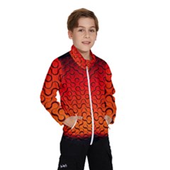 Sphere 3d Geometry Structure Wind Breaker (kids) by Celenk