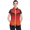 Sphere 3d Geometry Structure Women s Puffer Vest View1