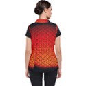 Sphere 3d Geometry Structure Women s Puffer Vest View2