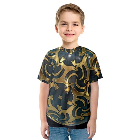 Sphere Orb Decoration 3d Kids  Sport Mesh Tee by Celenk