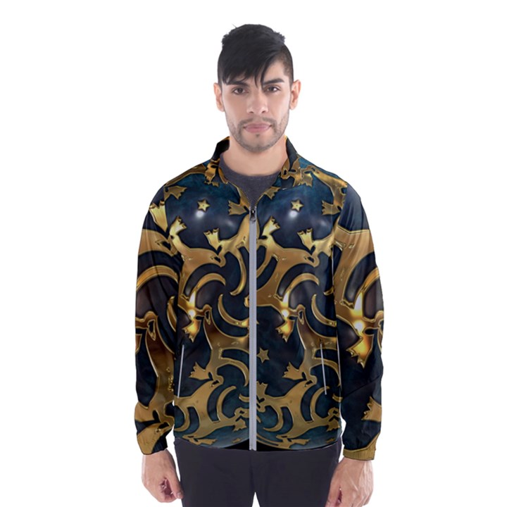 Sphere Orb Decoration 3d Wind Breaker (Men)