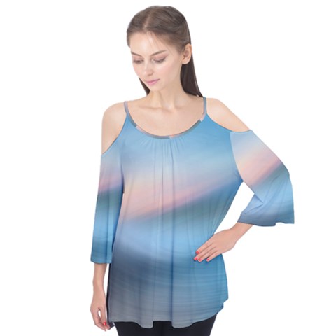 Wave Background Pattern Abstract Lines Light Flutter Tees by Celenk