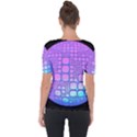 Sphere 3d Futuristic Geometric Short Sleeve Top View2