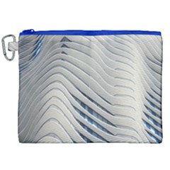 Aqua Building Wave Canvas Cosmetic Bag (xxl)