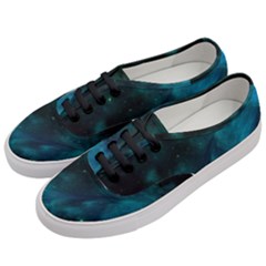 Green Space All Universe Cosmos Galaxy Women s Classic Low Top Sneakers by Celenk