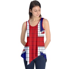 Union Jack Flag Uk Patriotic Sleeveless Tunic by Celenk