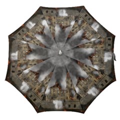 Destruction Apocalypse War Disaster Straight Umbrellas by Celenk