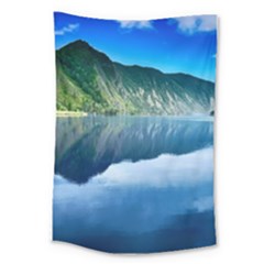 Mountain Water Landscape Nature Large Tapestry by Celenk