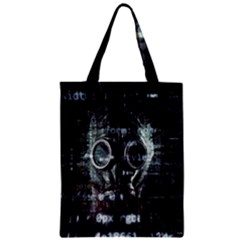 Gas Mask Contamination Contaminated Zipper Classic Tote Bag by Celenk