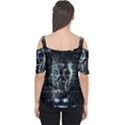 Gas Mask Contamination Contaminated Cutout Shoulder Tee View2