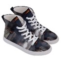 Destruction Apocalypse War Disaster Men s Hi-Top Skate Sneakers View3