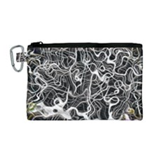 Abstract Pattern Backdrop Texture Canvas Cosmetic Bag (medium)