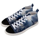 New York America New York Skyline Men s Mid-Top Canvas Sneakers View2