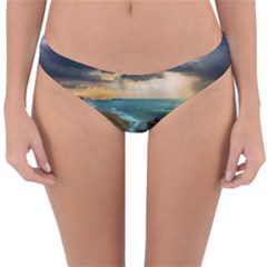 Beach Shore Sand Coast Nature Sea Reversible Hipster Bikini Bottoms