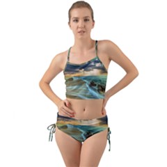 Beach Shore Sand Coast Nature Sea Mini Tank Bikini Set