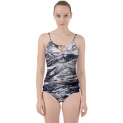 Mountains Winter Landscape Nature Cut Out Top Tankini Set by Celenk