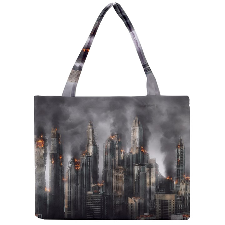 Armageddon Disaster Destruction War Mini Tote Bag