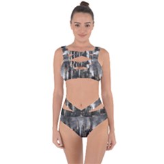 Armageddon Disaster Destruction War Bandaged Up Bikini Set  by Celenk