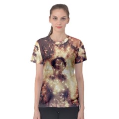 Science Fiction Teleportation Women s Sport Mesh Tee