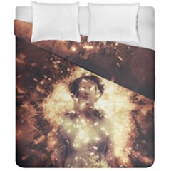 Science Fiction Teleportation Duvet Cover Double Side (california King Size) by Celenk