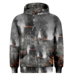 Destruction War Conflict Explosive Men s Pullover Hoodie by Celenk