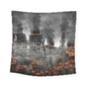 Destruction War Conflict Explosive Square Tapestry (Small) View1