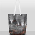 Destruction War Conflict Explosive Full Print Rope Handle Tote (Small) View1