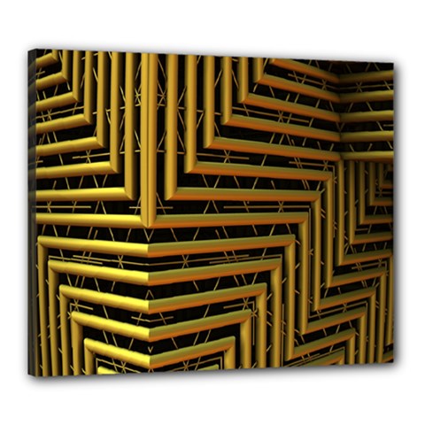 Modern Art Sculpture Architecture Canvas 24  X 20  by Celenk