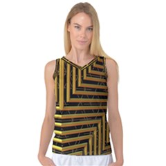 Modern Art Sculpture Architecture Women s Basketball Tank Top by Celenk