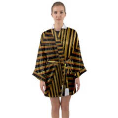 Modern Art Sculpture Architecture Long Sleeve Kimono Robe