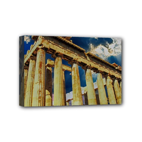 Athens Greece Ancient Architecture Mini Canvas 6  X 4 