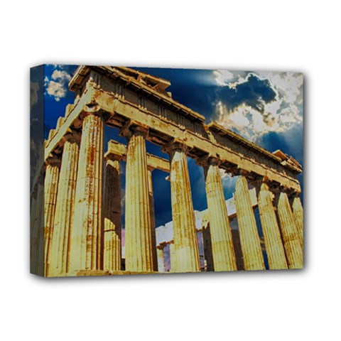 Athens Greece Ancient Architecture Deluxe Canvas 16  X 12   by Celenk