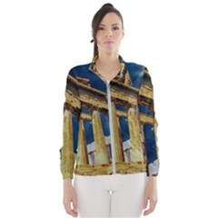 Athens Greece Ancient Architecture Wind Breaker (women) by Celenk