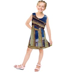 Athens Greece Ancient Architecture Kids  Tunic Dress by Celenk