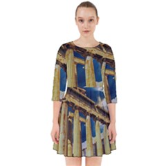 Athens Greece Ancient Architecture Smock Dress by Celenk