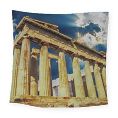 Athens Greece Ancient Architecture Square Tapestry (large) by Celenk